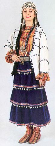 Local Costumes, Tokat, Woman